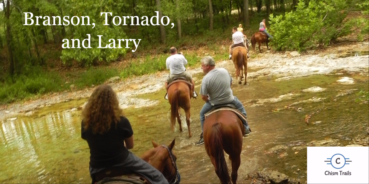 tornado and Larry in Branson